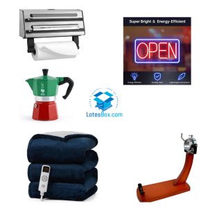 Caja con 18 productos de Hogar y Electrodomésticos sin revisar - Procedentes de devoluciones de Amazon Ref.0492