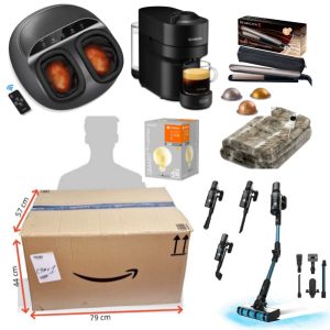 Caja Sorpresa de Pequeño Electrodoméstico por valor de más de 300€, Devoluciones de Amazon