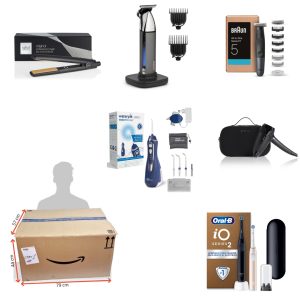 Caja Con 47 Articulos de Cuidado Personal Procedentes de Devoluciones de Amazon L67.P-3558.REF:spImn11F23d