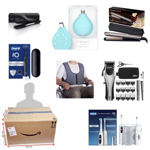 Caja Con 47 Artículos de Cuidado Personal Procedentes de Devoluciones de Amazon L67.P-3586.REF: spInD130R7H