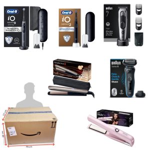 Caja Con 40 Articulos de Cuidado Personal Procedentes de Devoluciones de Amazon L67.P-3406.REF: spImn11HbAl