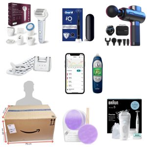 Caja Con 31 Articulos de Cuidado Personal Procedentes de Devoluciones de Amazon L67.P-3406.REF: spImn11sxKV