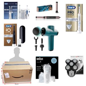 Caja Con 43 Articulos de Cuidado Personal Procedentes de Devoluciones de Amazon L67.P-3406.REF: spInD12iEH2