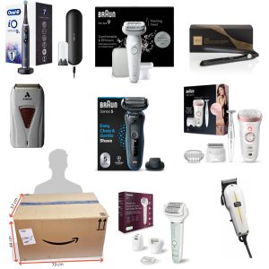 Caja Con 37 Articulos de Cuidado Personal Procedentes de Devoluciones de Amazon L67.P-3558.REF: spImn12e0xQ