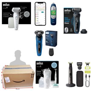 Caja Con 42 Articulos de Cuidado Personal Procedentes de Devoluciones de Amazon L67.P-3586.REF: spImn123lil