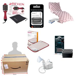 Caja Con 40 Articulos de Cuidado Personal Procedentes de Devoluciones de Amazon L67.P-3586.REF: spInD12atZJ