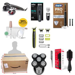 Caja Con 38 Artículos de Cuidado Personal Procedentes de Devoluciones de Amazon L67.P-3586.REF: spInD12FUd4