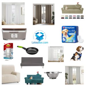 Caja  Con 31 Productos Del Hogar - Devoluciones De Amazon Ref.L82P-1246-spW83P8914b