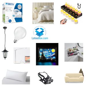 Caja Con 18 Productos Del Hogar - Devoluciones De Amazon Ref.L82P-1246 -spW83P8914x