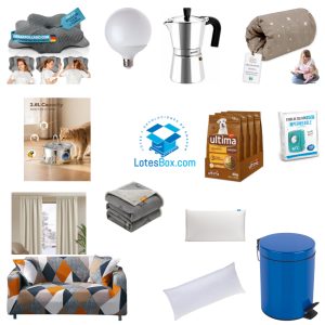 Caja Con 14 Articulos Mixtos Del Hogar - Devoluciones De Amazon REF: L82 P-1223.spW83P8906q