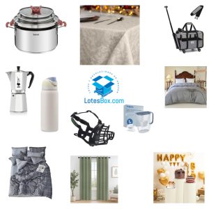 Caja Con 38 Productos Del Hogar - Devoluciones De Amazon Ref.L82P-0589 -spNVKFJ8TLQ