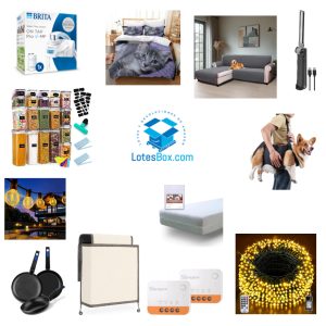 Caja Pequeña Con 33 Productos Del Hogar - Devoluciones De Amazon Ref.L82P-1038-spN237WTB1M