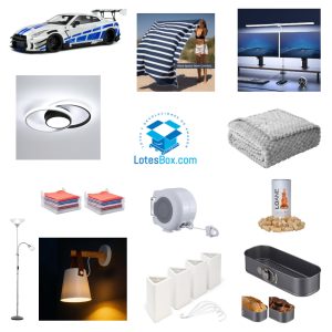 Caja Pequeña Con 22 Productos Del Hogar - Devoluciones De Amazon Ref.L82P-1160-spInD1124Tk